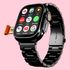 Correngo Android 5G Smart Watch, Black Chrome Strap - Image 3