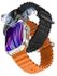 SEHUB Ultra S9 Dual Camera 4G Sim Water Droplet Screen Video Call Android Smart Watch Smartwatch (orange Strap, 49) - Image 8