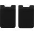 StealODeal Adhesive Phone Jacket Card & Earphone 3 Card Holder (Set of 2, Black) - Image 7