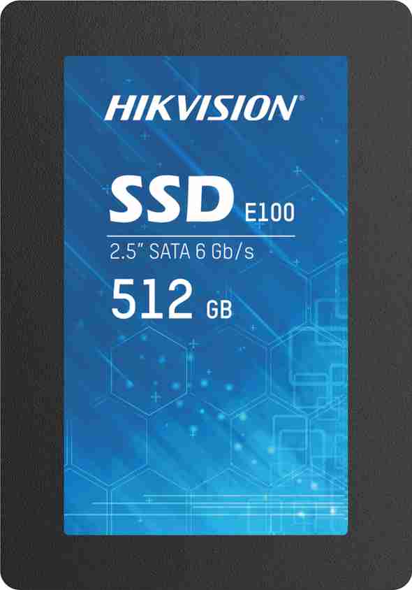 HIKVISION E100 512 GB Desktop, Laptop Black SATA Internal Solid