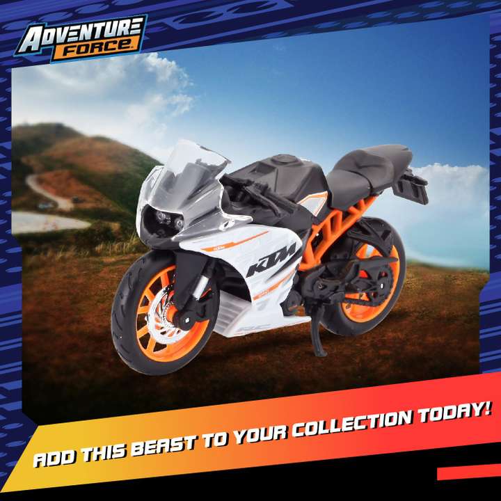 Adventure Force KTM RC 390 Scale 1 18 Die cast Replica KTM RC 390 Scale 1 18 Die cast Replica shop for Adventure Force products in India. Flipkart