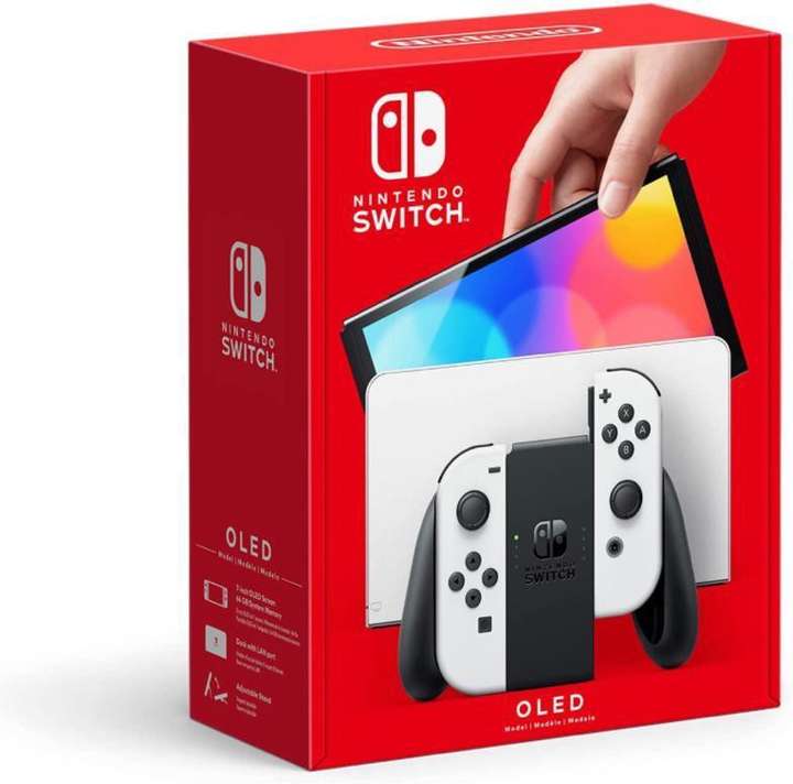 NINTENDO Switch OLED Console with White Joy Con 64 GB Price in  