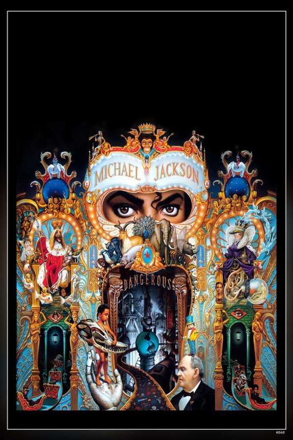 Michael Jackson Dangerous Album Cover Michael Jackson: Dangerous: The