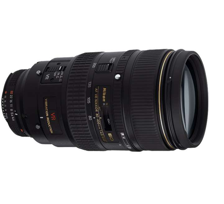 NIKON AF VR Zoom-Nikkor 80 - 400 mm f/4.5-5.6D ED (5.0x 