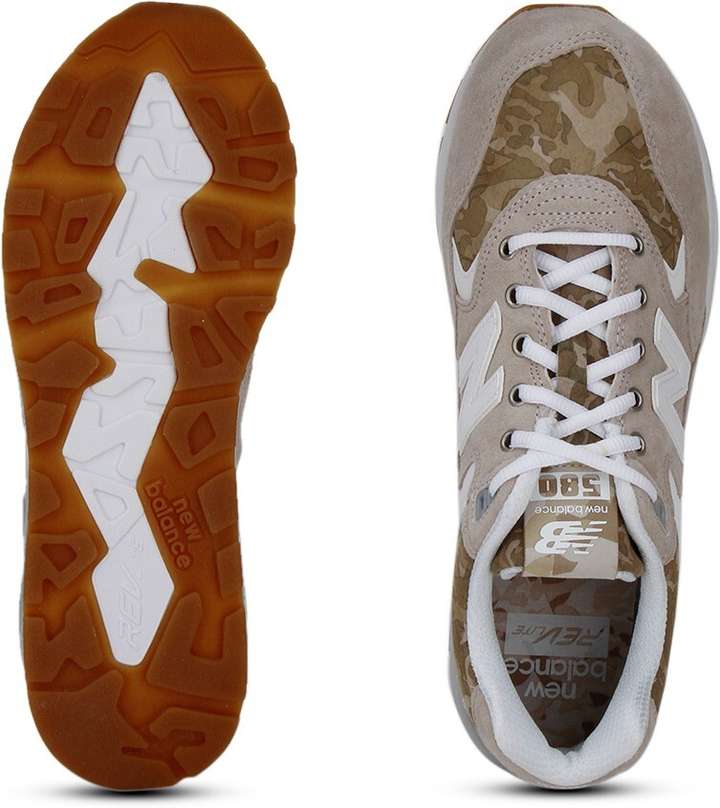 New Balance 580 Sneakers For Men - Buy BEIGE/WHITE Color New 