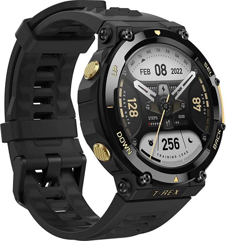 AMAZFIT T Rex 2 Premium Multisport GPS Sports Watch (Astro Black 