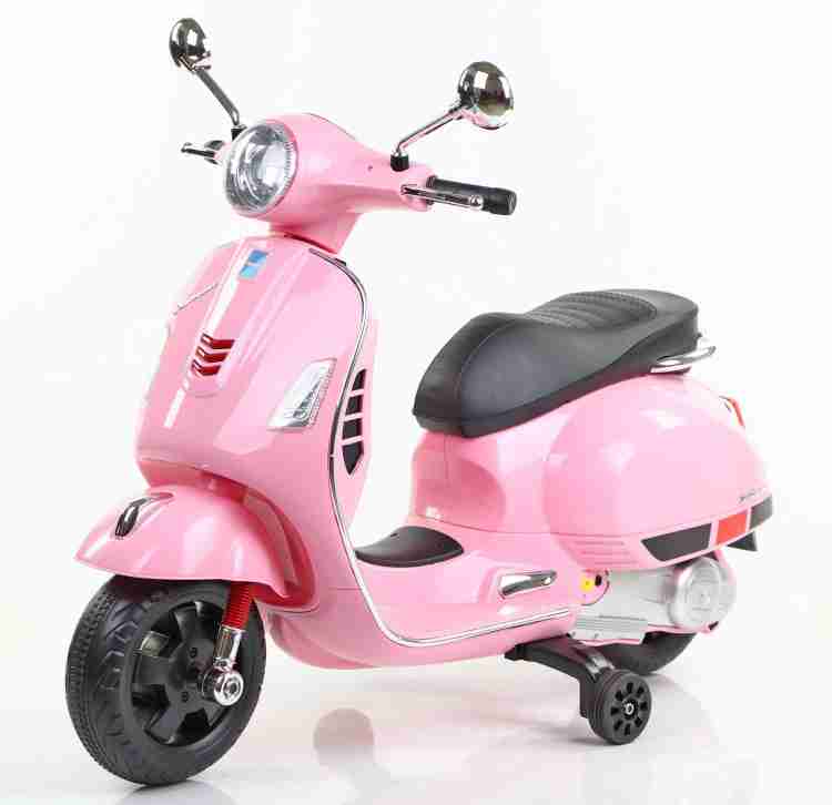 Toy Vespa Rechargeable Battery Operated Ride on Scooter for Kids 3 to 7 Years Scooter Battery Operated Ride On Price in India Buy Toy Vespa Rechargeable Battery Operated Ride on Scooter for Kids