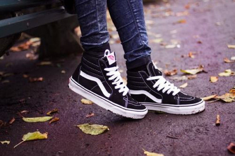 black vans old skool high top