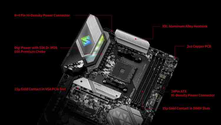 ASROCK マザーボード［ATX /Socket AM4］ B550 Steel Legend（B550 