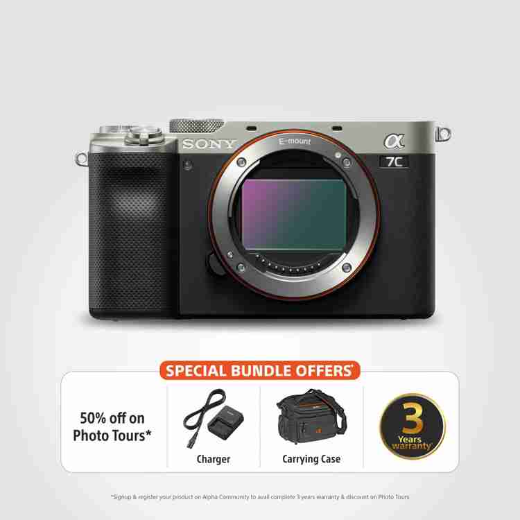 SONY Alpha ILCE-7C Full Frame Mirrorless Camera Body Featuring Eye 