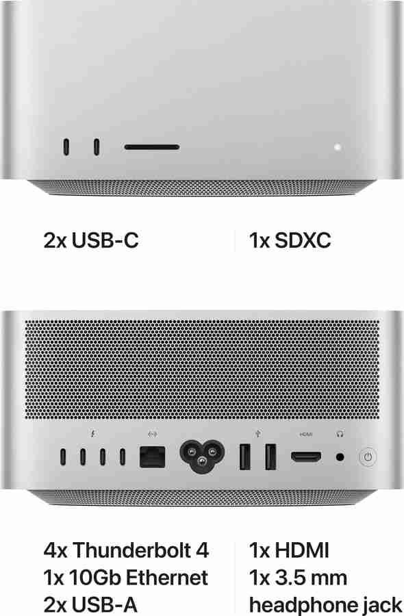 Apple MJMW3HN/A M1 Ultra chip (64 GB RAM/Integrated 48 core GPU 