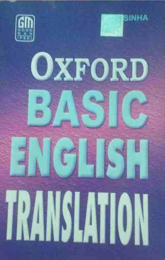 Oxford Basic English Translation: Buy Oxford Basic English