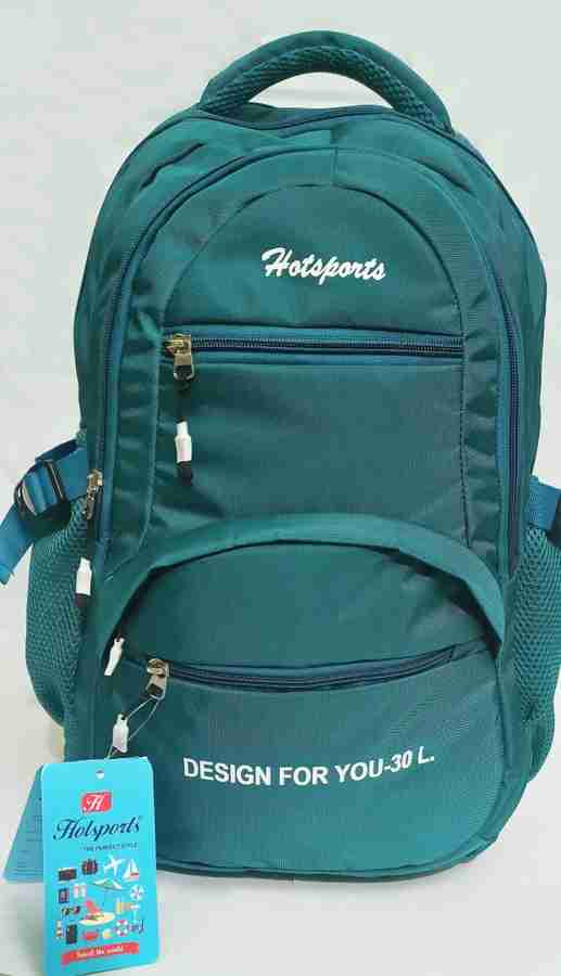Hotsports 2029 30 L Laptop Backpack GREEN - Price in India 