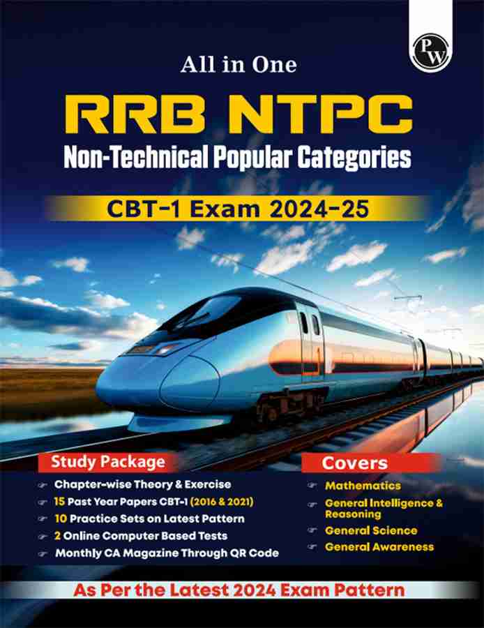 PW All in One RRB NTPC 2024 25 CBT 1 Theory Tricks PYQs Practice Sets Eng All in One Rrb Ntpc 2024 2025 Buy PW All in One RRB NTPC 2024 25 CBT 1 Theory Tricks PYQs Practice