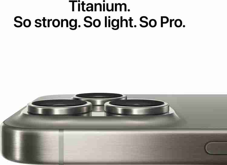 Apple iPhone 15 Pro ( 256 GB Storage, 0 GB RAM ) Online at Best 