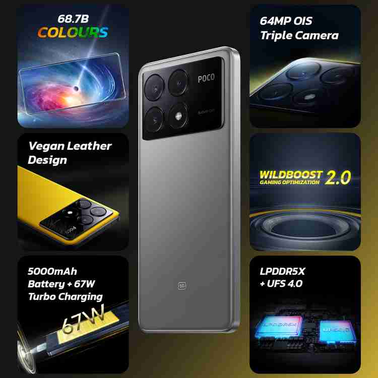 POCO X6 Pro 5G ( 512 GB Storage, 12 GB RAM ) Online at Best POCO X6 Pro 5G ( 512 GB Storage, 12 GB RAM ) Online at Best