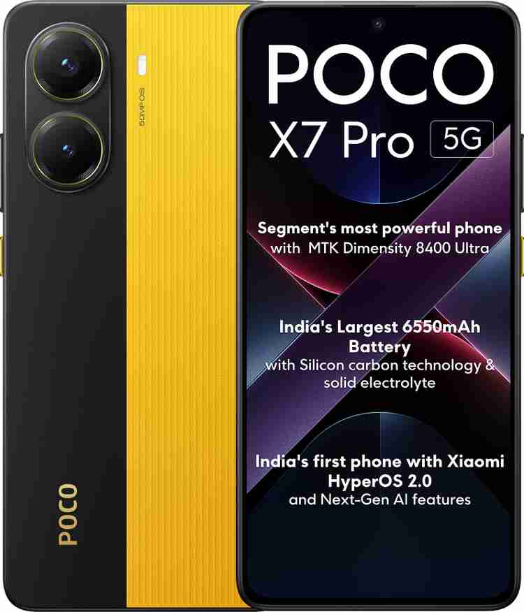 POCO X7 Pro 5G ( 256 GB Storage, 8 GB RAM ) Online at Best Price 