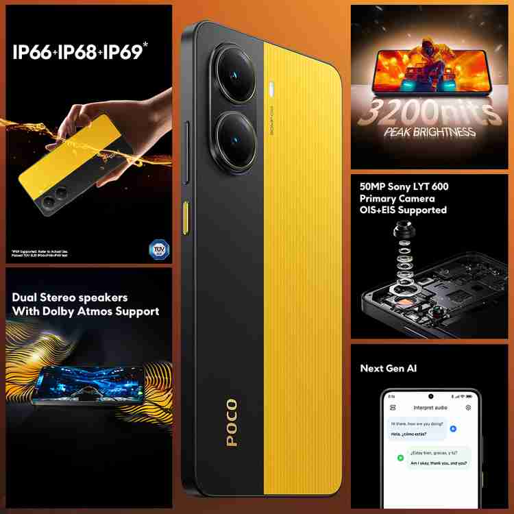 POCO X7 Pro 5G ( 256 GB Storage, 8 GB RAM ) Online at Best Price 