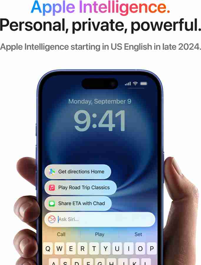 Apple iPhone 16 (Black, 128 GB)