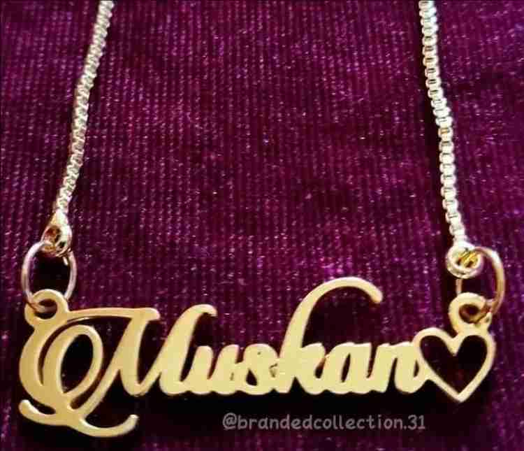 Muskan name locket price discount