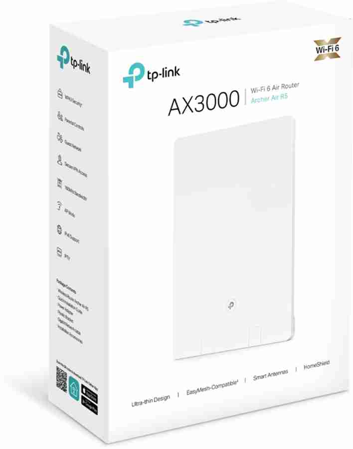 TP-Link Archer Air R5 AX3000 Dual-Band Gigabit Wi-Fi 6 Air
