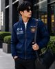 ZEPPI Men Graphic Print Biker Jacket - Image 6