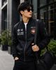 ZEPPI Men Graphic Print Biker Jacket - Image 7
