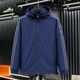 Jammy & Kammo Men Striped Biker Jacket - Image 7