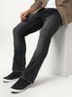 Urbano Fashion Men Boot-Leg Mid Rise Black Jeans - Image 7