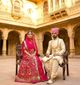 Shree Ambey Trading Embroidered Semi Stitched Rajputi Poshak Pink - Image 8