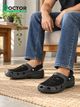 Doctor Health Super Soft Men Clogs Sandal (Grey, 7) - Image 8