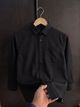Virastix Men Regular Fit Solid Spread Collar Casual Shirt - Image 8