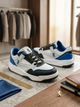 RED TAPE Chunky Lace-Up Sneakers Shoes for Daily Wear Casuals For Men (White, Black , 8) - Image 7