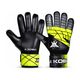 KOBO Football Goal Keeper Gloves with Strong Grip (Size-5.5) Goalkeeping Gloves (Black) - Image 8