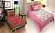JGdecor Polycotton Double Flat 150 TC Floral 2 Bedsheets with 4 - Image 2