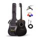 Juarez JRZ38C/NAT Acoustic Guitar Linden Wood Ebony Right Hand Orientation (Natural) - Image 4