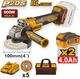 INGCO MG2008 Angle Grinder (2.3 mm Wheel Diameter) - Image 4