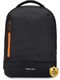Fastrack Medium 23 L Laptop Backpack Hummer Unisex Bag with rain cover Office/School/College/BusinessA (Black) - Image 4