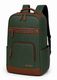 SKOVA LONDON 35L Vegan Leather Laptop Backpack Black - Image 4