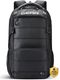 Gear Medium 21L Laptop Backpack Hybrid Leather Briefcase (Black) - Image 4