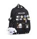 Coplis Medium 24L Casual Backpack (Black) - Image 4