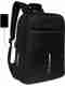 REDHORNS Small 20L Laptop Backpack with 15.6" Sleeve, Black - Image 2
