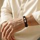 StyleZoo Leather Rhodium Bracelet - Image 3