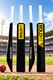 VVM new Black training special GM black hard tennis bat 1000-1100g Kashmir Willow Cricket Bat For 15+ Yrs (900-1100 g) - Image 3