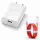 MAK 33 W Quick Charge 3 A Wall Charger for Mobile with Detachable Cable (White, Cable Included) - Image 2