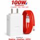 Greeva 100 W SuperVOOC 6 A Wall Charger for Mobile (White) - Image 4