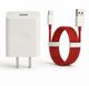 EYNK 80 W SuperVOOC 7.3 A Wall Charger for Mobile with Detachable Cable (White, Cable Included) - Image 3