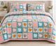 Leo Creation Cotton Double Bed Spread (Green, White) - Image 4