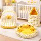 Fareto Cotton Baby Bed Sized Bedding Set (Pink, 1 Sleeping Bag) - Image 3