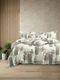 MAA HOME CONCEPT Polycotton, Microfiber Super King Flat 400 TC Printed 1 Bedsheet with 2 Pillow Covers (Green Beige) - Image 4